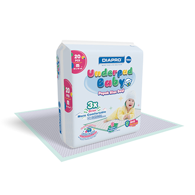 Diapro Value Underpad Baby 60X45 Cm